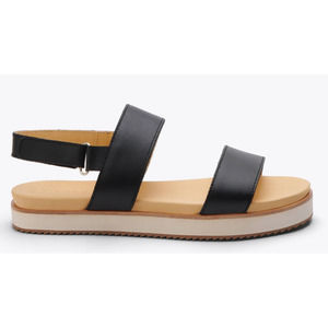 NWT Nisolo Go-To Flatform Sandal Black size 8.5